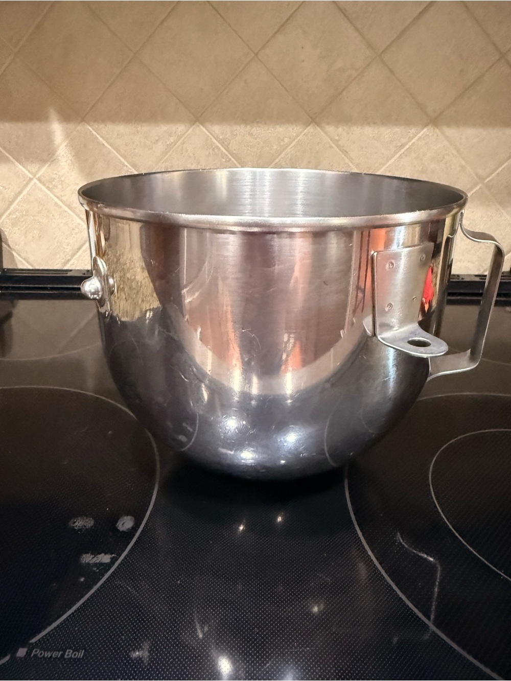 KitchenAid Stainless Steel Mixing Bowl with Side Handle - Silver